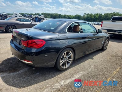 Trzecie zdjęcie samochodu z tyłu: 2019 BMW 430XI VIN:WBA4Z3C5XKEF31941 - miniatura