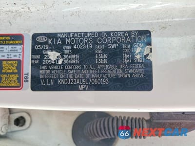 Zdjęcie 13 z 13 samochodu: 2020 KIA SOUL LX VIN:KNDJ23AU9L7060193 - miniatura