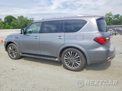 Drugie zdjęcie samochodu z przodu: 2018 INFINITI QX80 BASE VIN:JN8AZ2NF8J9660761 - miniatura