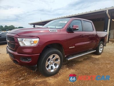 Drugie zdjęcie samochodu z przodu: 2020 RAM 1500 BIG HORN VIN:1C6SRFFTXLN159836 - miniatura