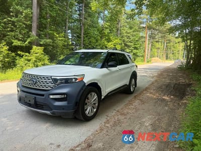Drugie zdjęcie samochodu z przodu: 2020 FORD EXPLORER LIMITED VIN:1FMSK8FH7LGB17631 - miniatura