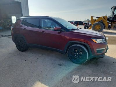 Czwarte zdjęcie samochodu z boku: 2021 JEEP COMPASS LATITUDE VIN:3C4NJCBB5MT571494 - miniatura