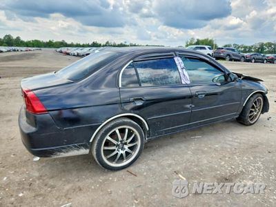 Trzecie zdjęcie samochodu z tyłu: 2003 HONDA CIVIC VIN:2HGES16583H605264 - miniatura
