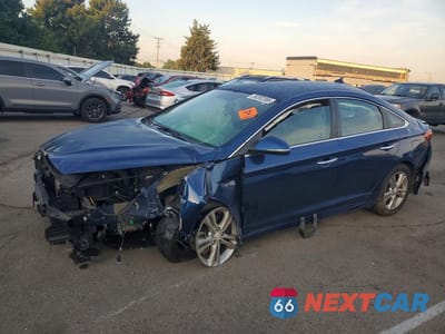 2018 HYUNDAI SONATA SEL+ 5NPE34AFXJH726413 - główne zdjęcie licytacji z USA - miniatura