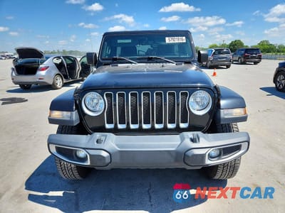 Piąte zdjęcie samochodu w środku: 2021 JEEP WRANGLER UNLIMITED SAHARA VIN:1C4HJXEG4MW503063 - miniatura