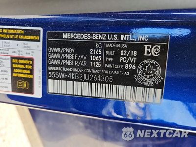 Zdjęcie 13 z 13 samochodu: 2018 MERCEDES-BENZ C 300 4MATIC VIN:55SWF4KB2JU264305 - miniatura