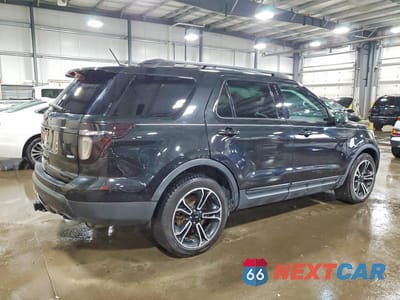 Trzecie zdjęcie samochodu z tyłu: 2014 FORD EXPLORER SPORT VIN:1FM5K8GT4EGC05443 - miniatura