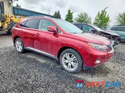 Czwarte zdjęcie samochodu z boku: 2010 LEXUS RX 450H VIN:JTJBC1BA7A2026979 - miniatura