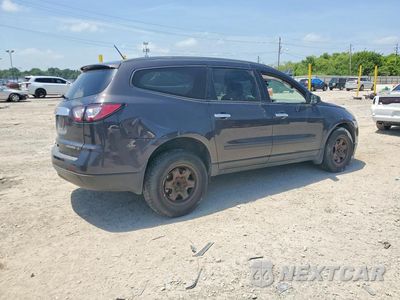Trzecie zdjęcie samochodu z tyłu: 2014 CHEVROLET TRAVERSE LS VIN:1GNKRFED0EJ359905 - miniatura