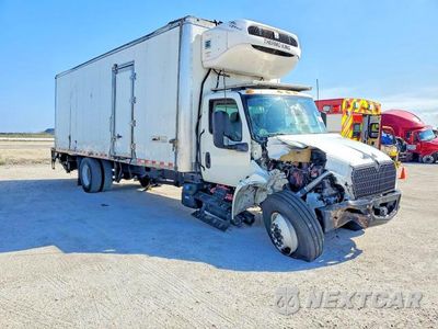 Czwarte zdjęcie samochodu z boku: 2025 INTERNATIONAL MV607 REFRIGERATED BOX TRUCK VIN:3HAEUMML6SL427836 - miniatura