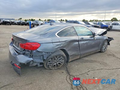 Trzecie zdjęcie samochodu z tyłu: 2019 BMW 430XI VIN:WBA4W5C58KAE43840 - miniatura