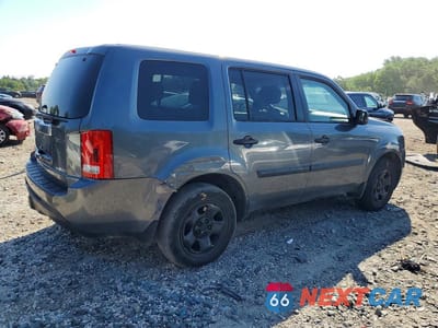 Trzecie zdjęcie samochodu z tyłu: 2013 HONDA PILOT LX VIN:5FNYF4H23DB014352 - miniatura