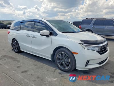 Czwarte zdjęcie samochodu z boku: 2022 HONDA ODYSSEY ELITE VIN:5FNRL6H97NB010926 - miniatura