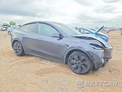 Czwarte zdjęcie samochodu z boku: 2025 TESLA MODEL Y VIN:7SAYGDEE4SF289580 - miniatura