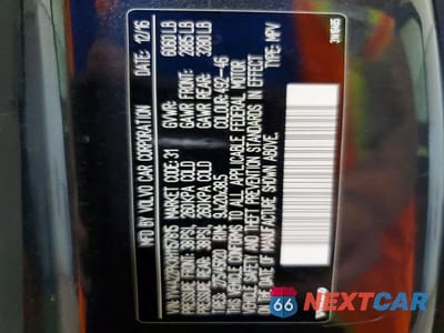 Zdjęcie 13 z 13 samochodu: 2017 VOLVO XC90 T6 VIN:YV4A22PKXH1157815 - miniatura