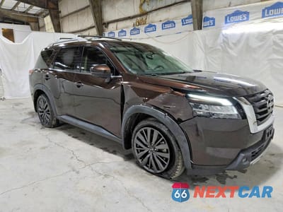 Czwarte zdjęcie samochodu z boku: 2022 NISSAN PATHFINDER SL VIN:5N1DR3CB7NC234529 - miniatura
