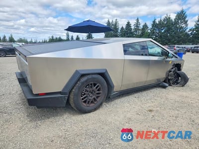 Trzecie zdjęcie samochodu z tyłu: 2025 TESLA CYBERTRUCK VIN:7G2CEHED7SA080047 - miniatura
