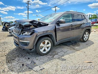 2019 JEEP COMPASS LATITUDE 3C4NJCBB9KT616109 - główne zdjęcie licytacji z USA - miniatura