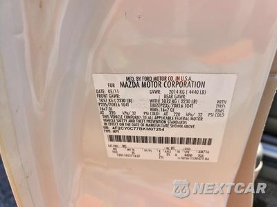 Zdjęcie 13 z 13 samochodu: 2011 MAZDA TRIBUTE I VIN:4F2CY0C77BKM07254 - miniatura