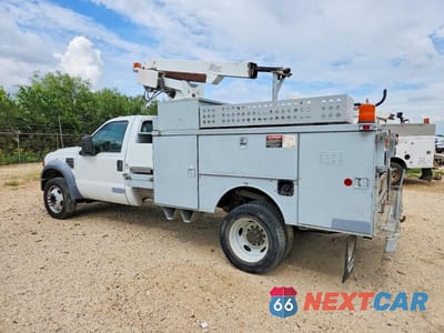 Trzecie zdjęcie samochodu z tyłu: 2008 FORD F450 SUPER DUTY BUCKET TRUCK VIN:1FD4F46Y68EB26703 - miniatura