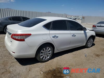 Trzecie zdjęcie samochodu z tyłu: 2013 NISSAN SENTRA S VIN:3N1AB7AP4DL670259 - miniatura
