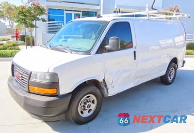 Drugie zdjęcie samochodu z przodu: 2020 GMC SAVANA G2500 VIN:1GTW7AFP9L1129384 - miniatura