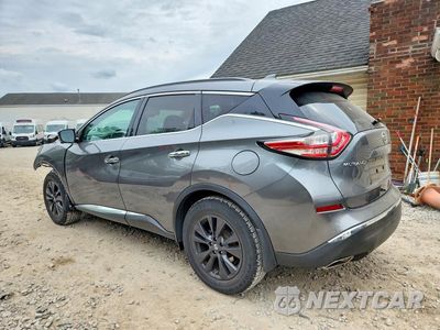 Drugie zdjęcie samochodu z przodu: 2018 NISSAN MURANO SV VIN:5N1AZ2MG1JN195748 - miniatura