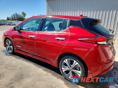 Drugie zdjęcie samochodu z przodu: 2018 NISSAN LEAF SL VIN:1N4AZ1CP3JC301571 - miniatura