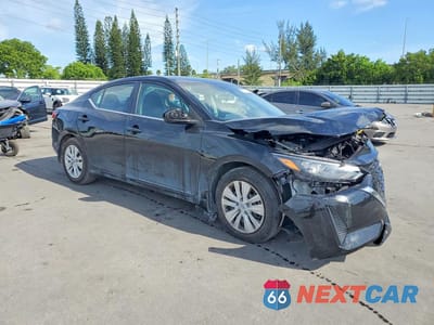 Czwarte zdjęcie samochodu z boku: 2025 NISSAN SENTRA S VIN:3N1AB8BV6SY348872 - miniatura