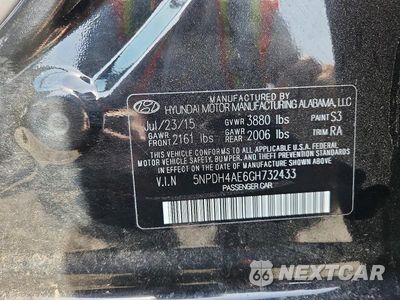 Zdjęcie 12 z 12 samochodu: 2016 HYUNDAI ELANTRA SE VIN:5NPDH4AE6GH732433 - miniatura