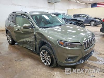Czwarte zdjęcie samochodu z boku: 2021 JEEP CHEROKEE LATITUDE LUX VIN:1C4PJMMX8MD234816 - miniatura