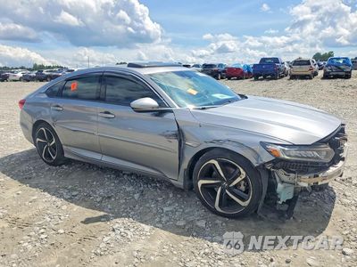 Czwarte zdjęcie samochodu z boku: 2020 HONDA ACCORD SPORT VIN:1HGCV2F31LA025176 - miniatura