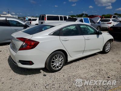 Trzecie zdjęcie samochodu z tyłu: 2019 HONDA CIVIC LX VIN:19XFC2F63KE030791 - miniatura