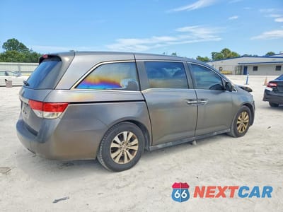 Trzecie zdjęcie samochodu z tyłu: 2014 HONDA ODYSSEY EXL VIN:5FNRL5H6XEB090996 - miniatura