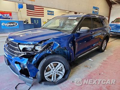 2021 FORD EXPLORER XLT 1FMSK8DH8MGB41571 - główne zdjęcie licytacji z USA - miniatura