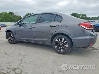 Drugie zdjęcie samochodu z przodu: 2014 HONDA CIVIC EX VIN:19XFB2F85EE073294 - miniatura
