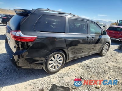 Trzecie zdjęcie samochodu z tyłu: 2015 TOYOTA SIENNA LIMITED PREMIUM 7-PASSENGER VIN:5TDYK3DC7FS541796 - miniatura