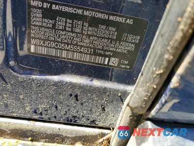 Zdjęcie 13 z 13 samochodu: 2021 BMW X1 XDRIVE28I VIN:WBXJG9C05M5S54931 - miniatura