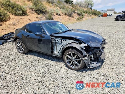 Czwarte zdjęcie samochodu z boku: 2023 MAZDA MX-5 MIATA GRAND TOURING VIN:JM1NDAM73P0553016 - miniatura