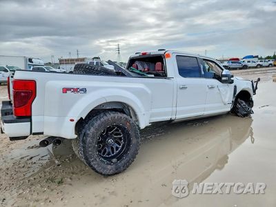 Trzecie zdjęcie samochodu z tyłu: 2021 FORD F350 SUPER DUTY VIN:1FT8W3DT4MED73932 - miniatura