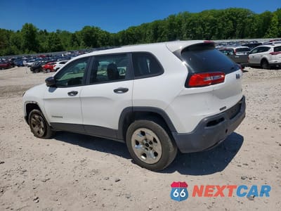 Drugie zdjęcie samochodu z przodu: 2014 JEEP CHEROKEE SPORT VIN:1C4PJLABXEW112368 - miniatura