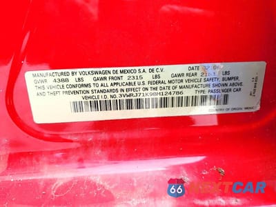 Zdjęcie 13 z 13 samochodu: 2008 VOLKSWAGEN JETTA WOLFSBURG VIN:3VWRJ71K98M124786 - miniatura