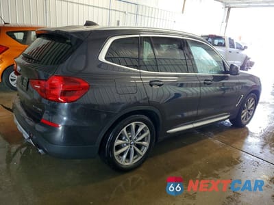 Trzecie zdjęcie samochodu z tyłu: 2019 BMW X3 XDRIVE30I VIN:5UXTR9C51KLE21064 - miniatura