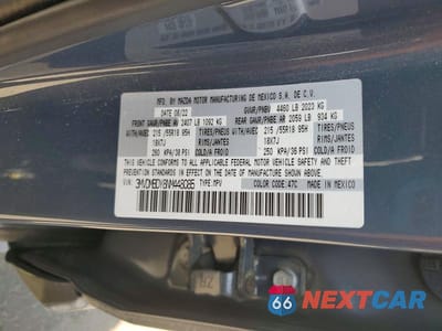 Zdjęcie 13 z 13 samochodu: 2022 MAZDA CX-30 PREMIUM VIN:3MVDMBDY8NM448085 - miniatura