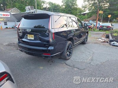 Czwarte zdjęcie samochodu z boku: 2023 CADILLAC ESCALADE SPORT VIN:1GYS4FKL7PR104654 - miniatura