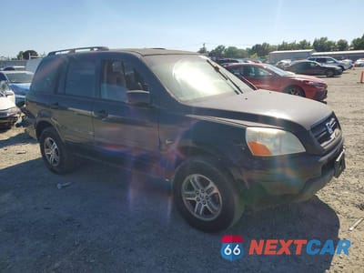 Czwarte zdjęcie samochodu z boku: 2004 HONDA PILOT EXL VIN:2HKYF18504H611758 - miniatura