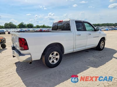 Trzecie zdjęcie samochodu z tyłu: 2012 DODGE RAM 1500 SLT VIN:1C6RD6GP9CS225633 - miniatura