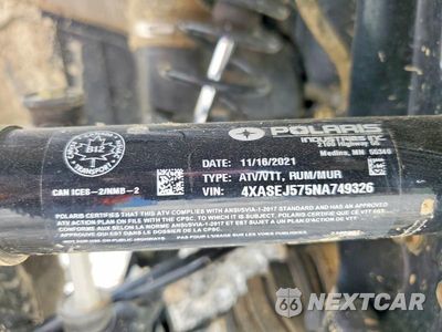 Zdjęcie 10 z 10 samochodu: 2022 POLARIS SPORTSMAN 570 EPS UTILITY PACKAGE VIN:4XASEJ575NA749326 - miniatura