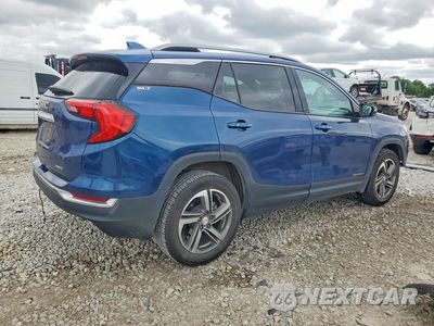 Trzecie zdjęcie samochodu z tyłu: 2021 GMC TERRAIN SLT VIN:3GKALVEV3ML387668 - miniatura