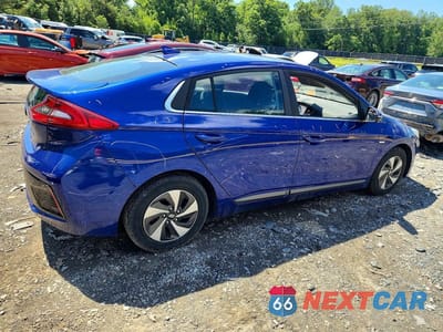 Trzecie zdjęcie samochodu z tyłu: 2019 HYUNDAI IONIQ SEL VIN:KMHC75LC0KU120397 - miniatura